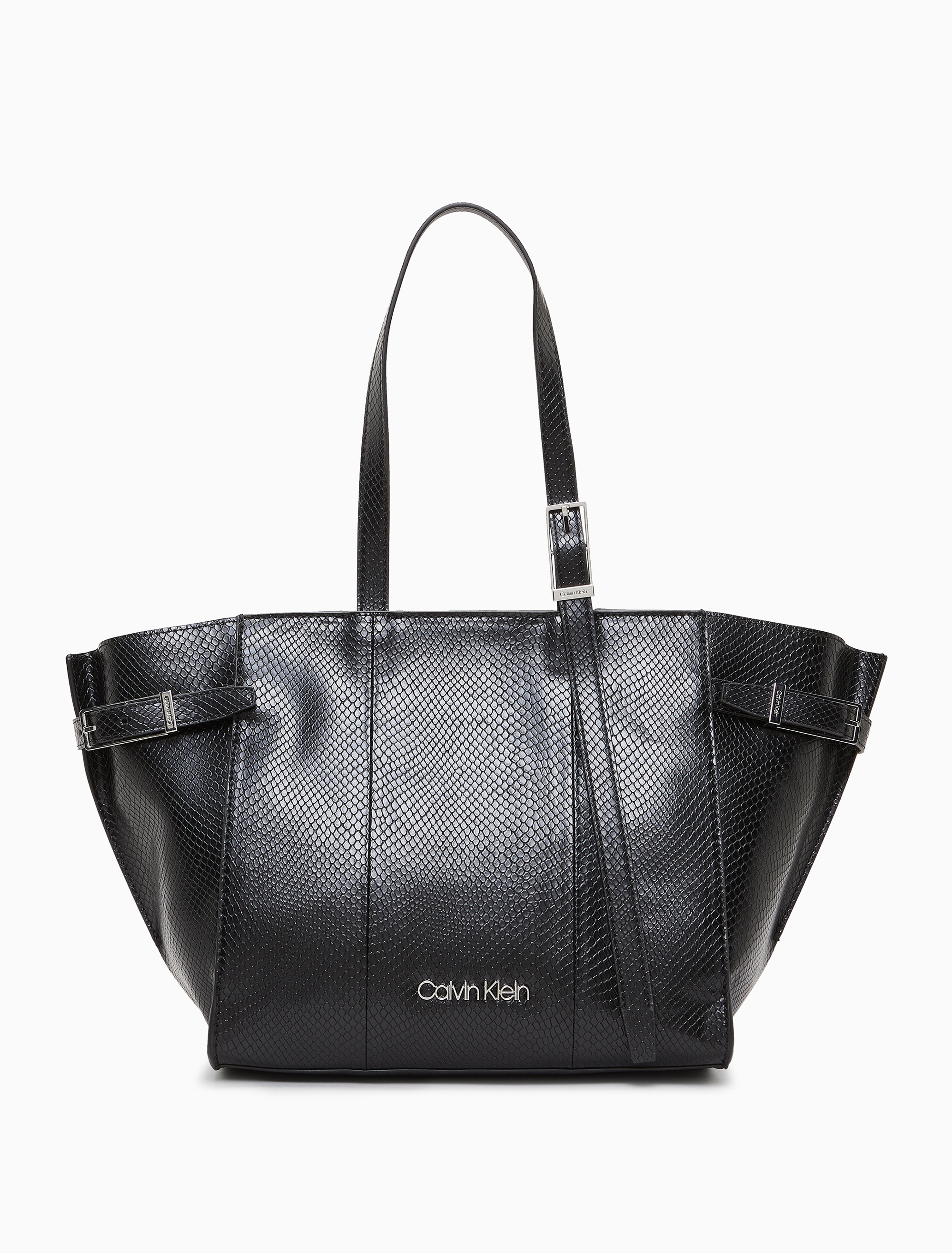Winged Medium Shopper Bag Handbags Calvin Klein