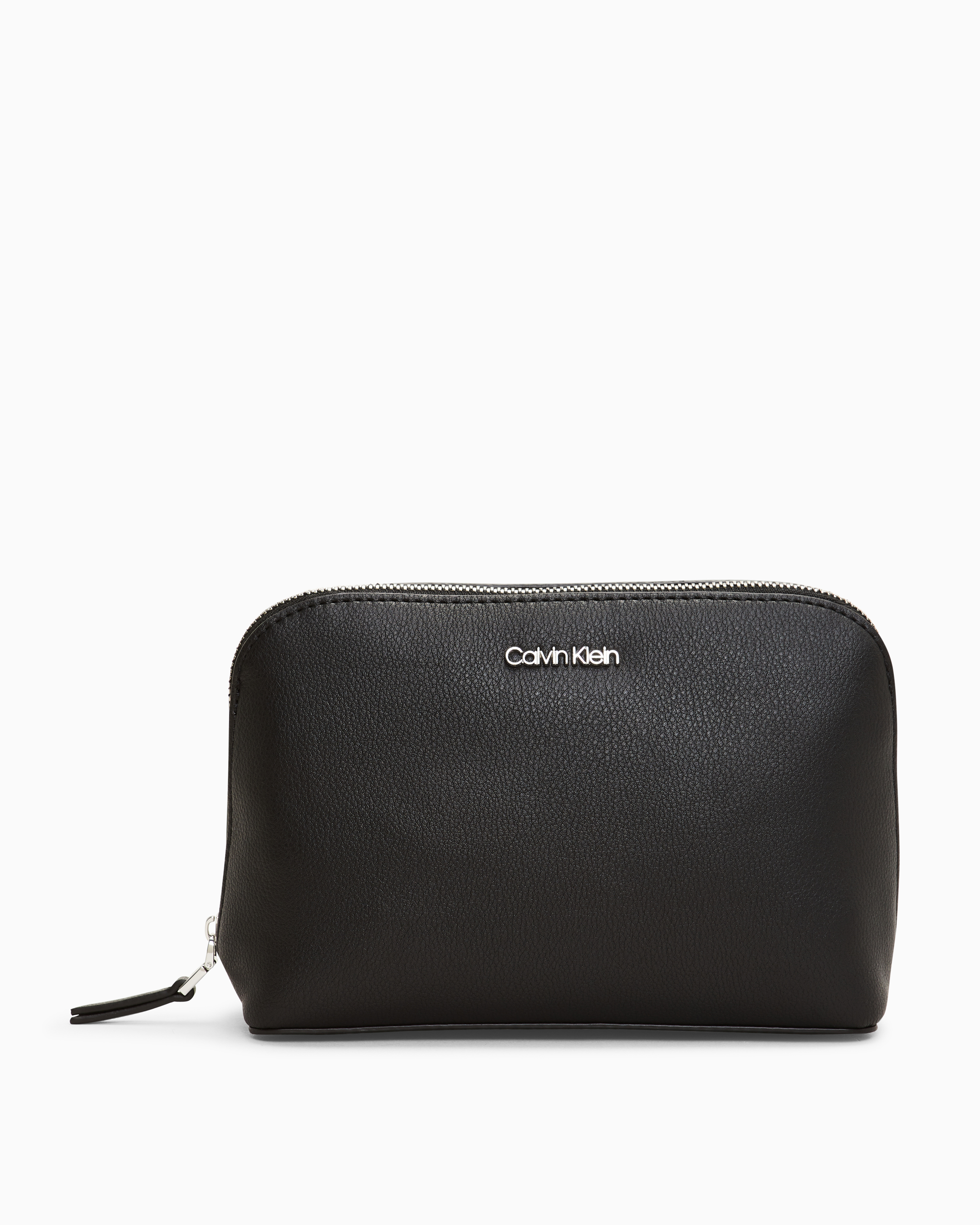 Faux Leather Makeup Bag Bags Calvin Klein