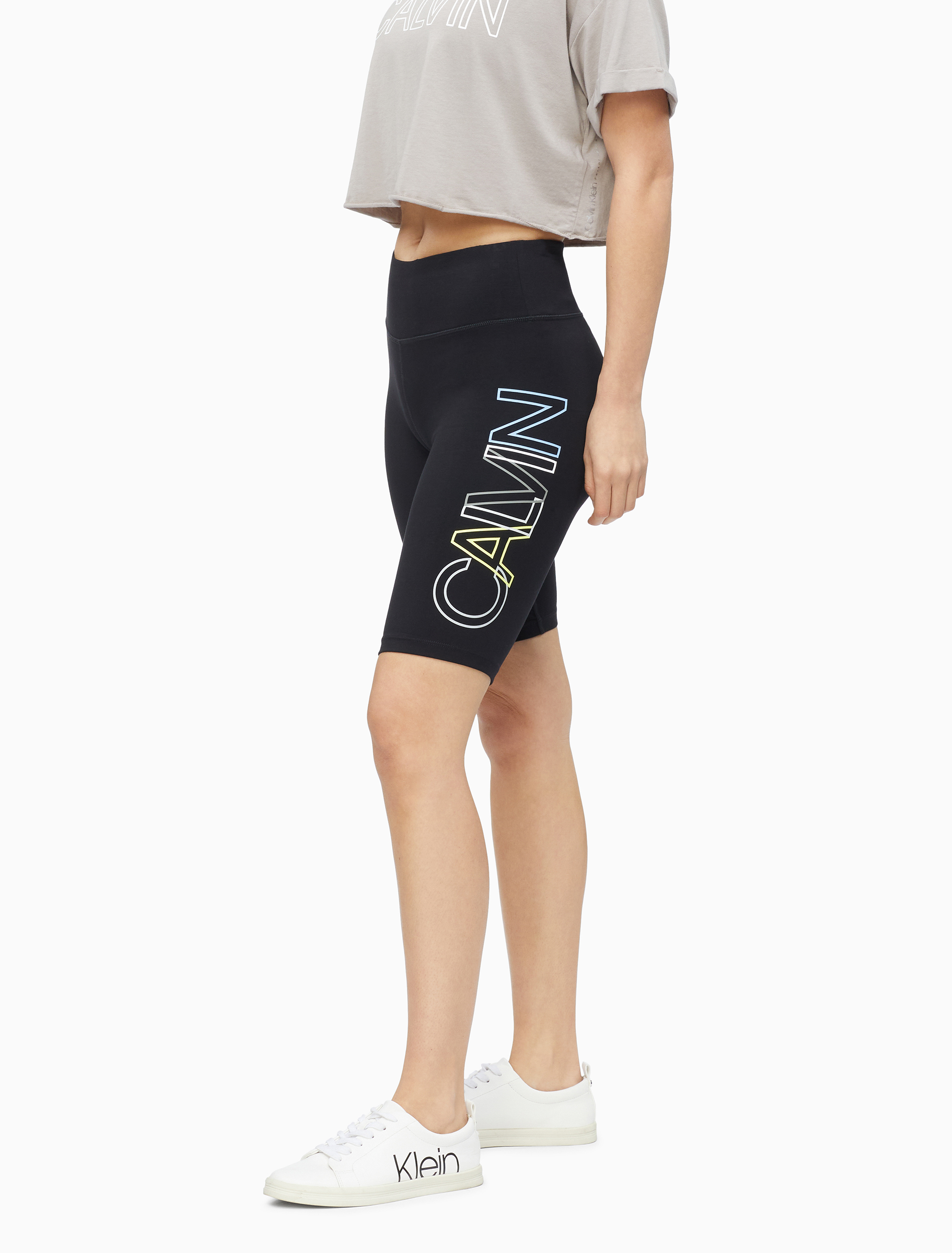 High Waist Bike Shorts Activewear Calvin Klein